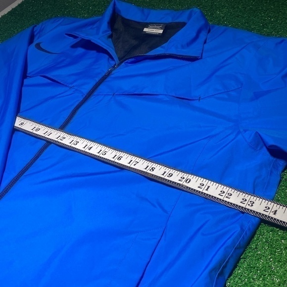 Mens Nike Golf Storm-Fit full zip waterproof jacket (Size Large / Royal blue) - Picture 1 of 8